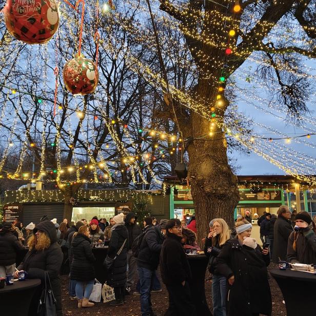 All you can eat Weihnachtsmarkt auf der Prater Hauptallee