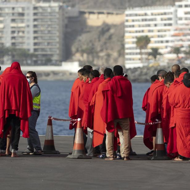 Spain's Maritime Rescue saves at least 42 migrants off Gran Canaria