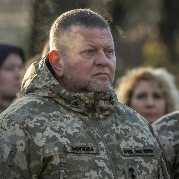FILE PHOTO: Chief of the Ukrainian Armed Forces Zaluzhnyi