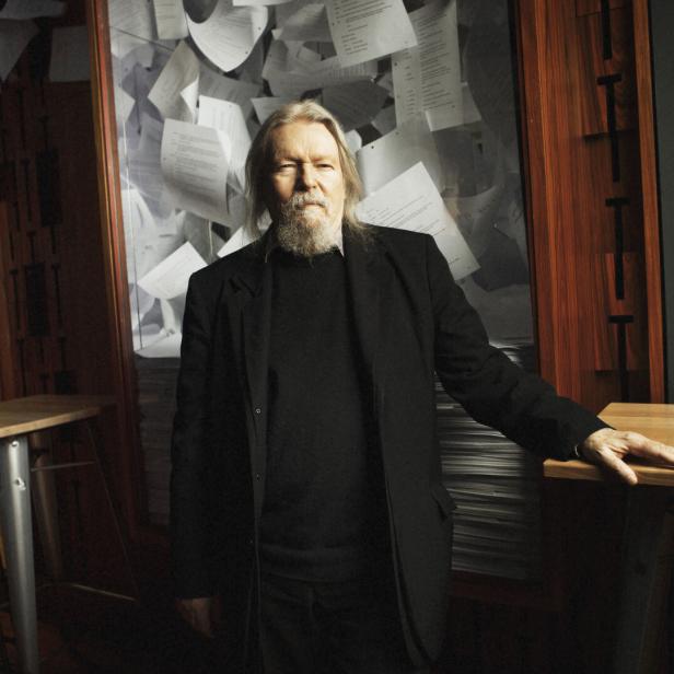 Sir Christopher Hampton at the Hampstead Theatre, London
