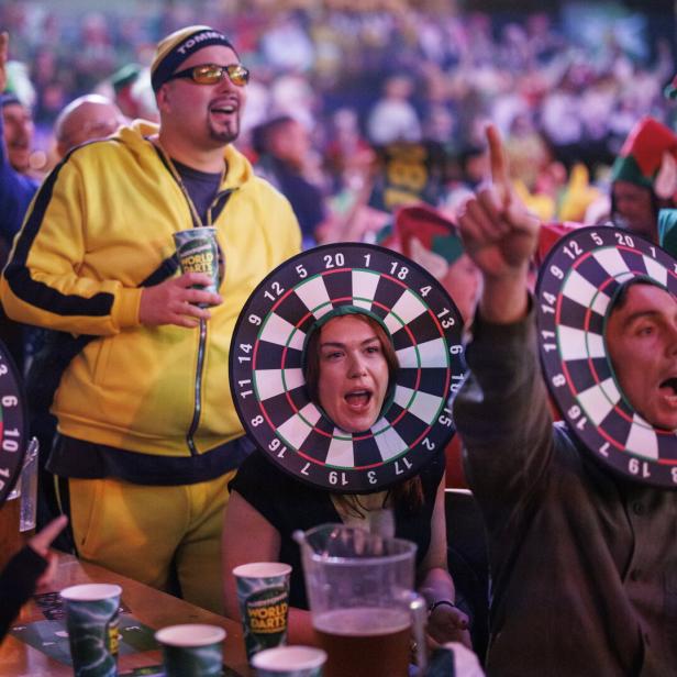 Opening session of the Paddy Power World Darts Championship