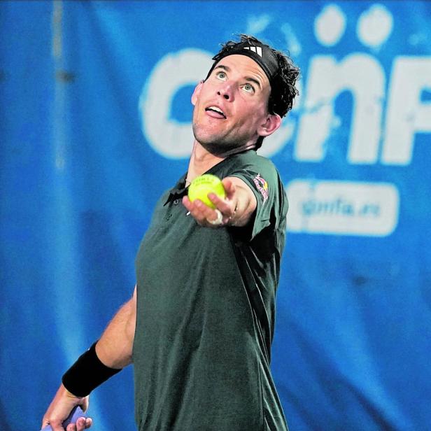 Star in Ischgl: Dominic Thiem