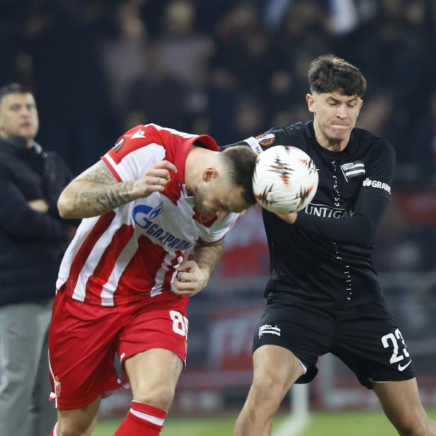 FUSSBALL/EUROPA LEAGUE/LIGAPHASE/6. RUNDE/SK PUNTIGAMER STURM GRAZ - ROTER STERN BELGRAD