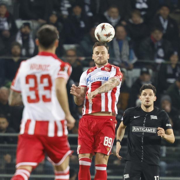 Marko Arnautovic mit Roter Stern in Graz