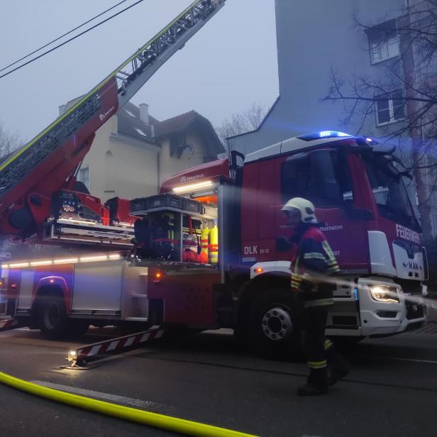Feuerwehrauto im Einatz