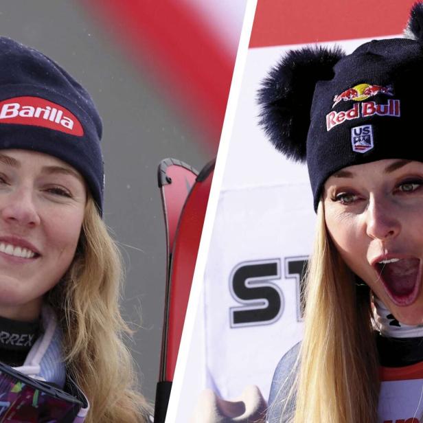 Mikaela Shiffrin und Lindsey Vonn haben gemeinsam 187 Weltcupsiege gefeiert