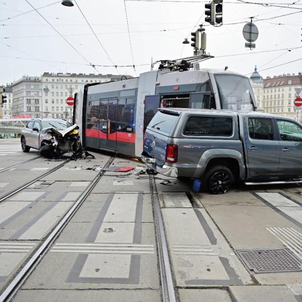 Straßenbahn Unfall Wien
