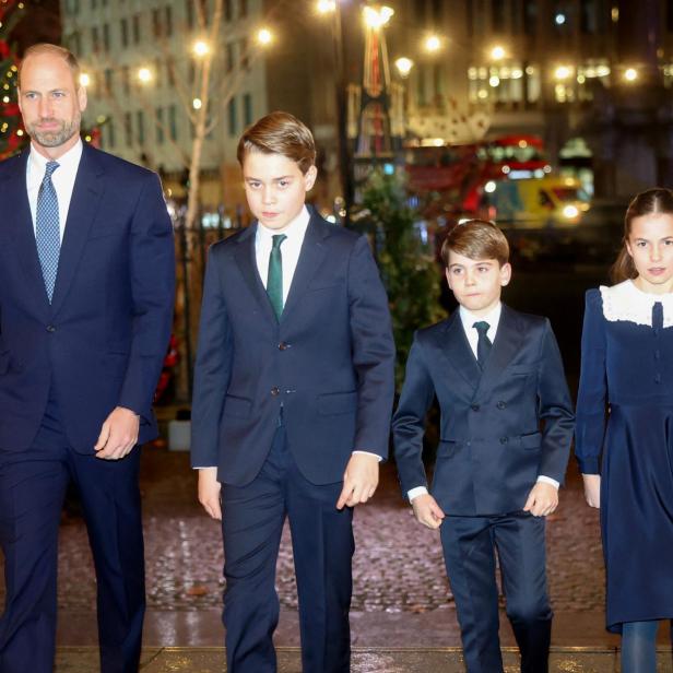 Prinz William und Prinzessin Kate mit ihren Kindern
