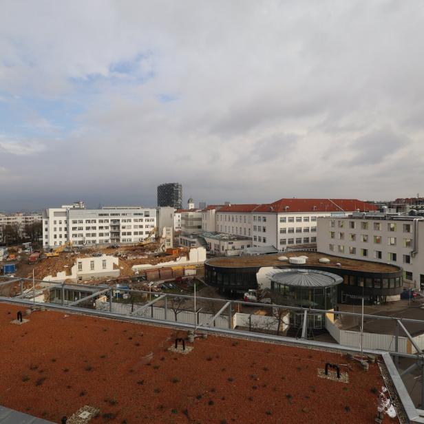 Klinik Favoriten Abriss.