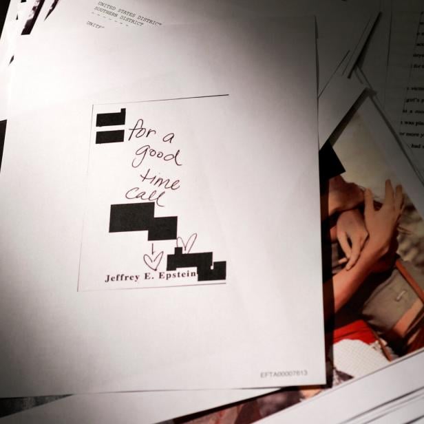 Newly-released documents from the U.S. Justice Department files on Jeffrey Epstein