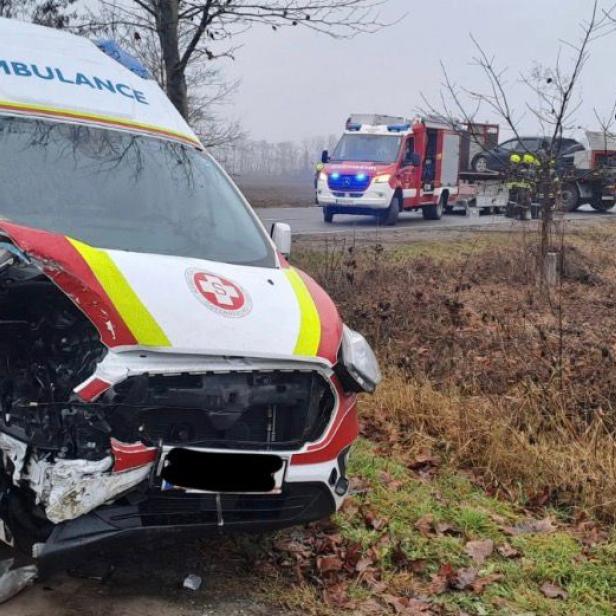 Unfall mit Rettungsauto