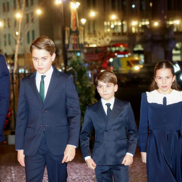 William, Kate und ihre drei Kinder