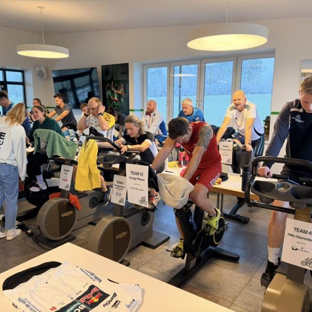 massenradeln in Mauer 