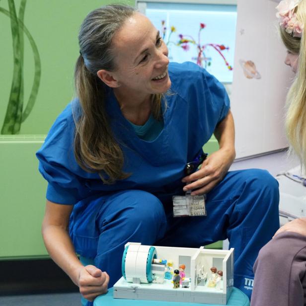 Aarhus University Hospital uses miniature model MRI LEGO sets as part of their Children Centered Care project