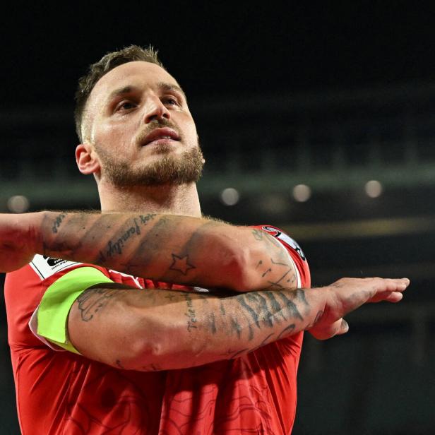 Marko Arnautovic wird in Belgrad kritisiert