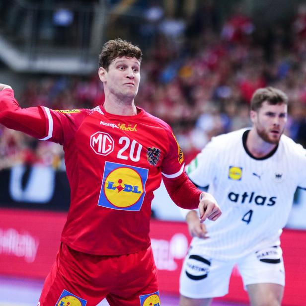 HANDBALL/MÄNNER/EHF EURO/QUALIFIKATION/3. RUNDE: ÖSTERREICH - DEUTSCHLAND
