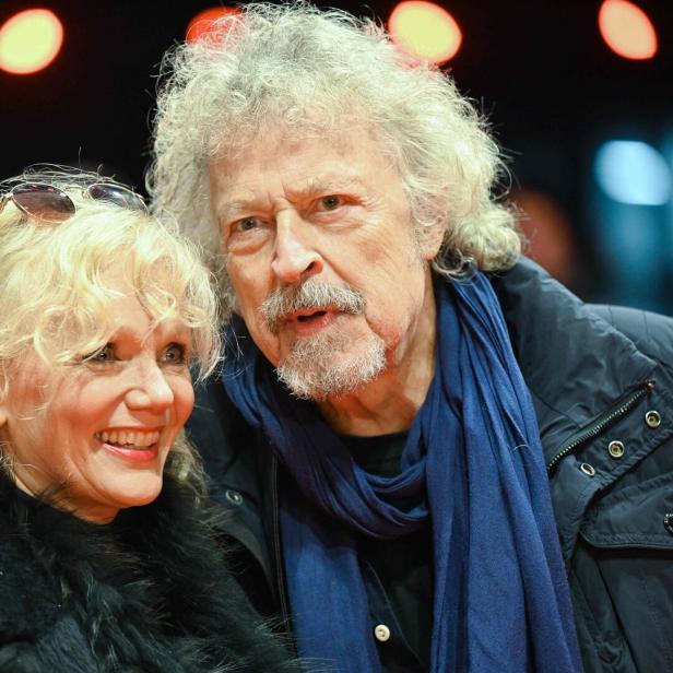 Wolfgang Niedecken mit seiner Frau Tina Golemiewski.