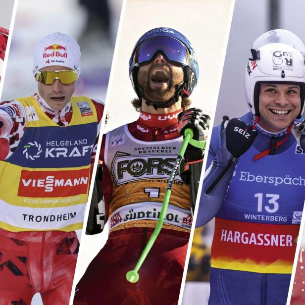 Siegergesichter der Saison 2025/'26: 