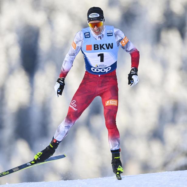 Benjamin Moser lief bei der Tour de Ski auf Rang 2