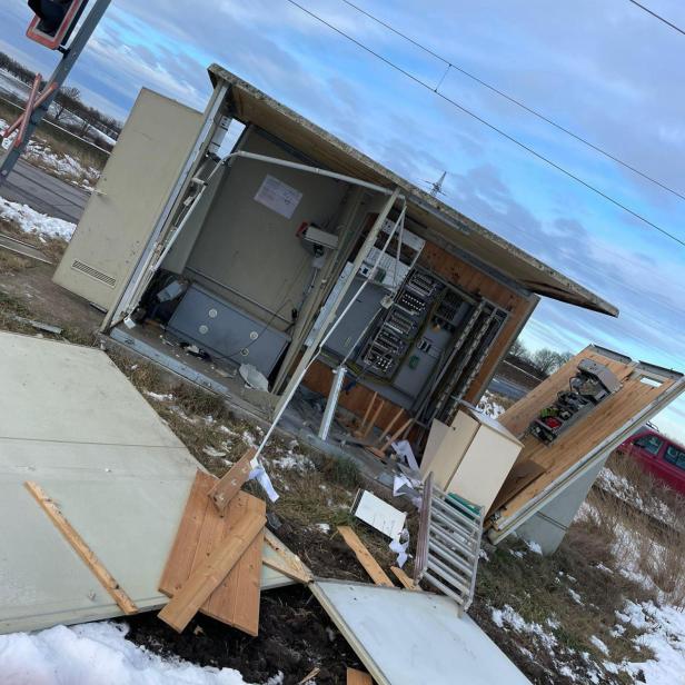 Sicherheitshäuschen Platt