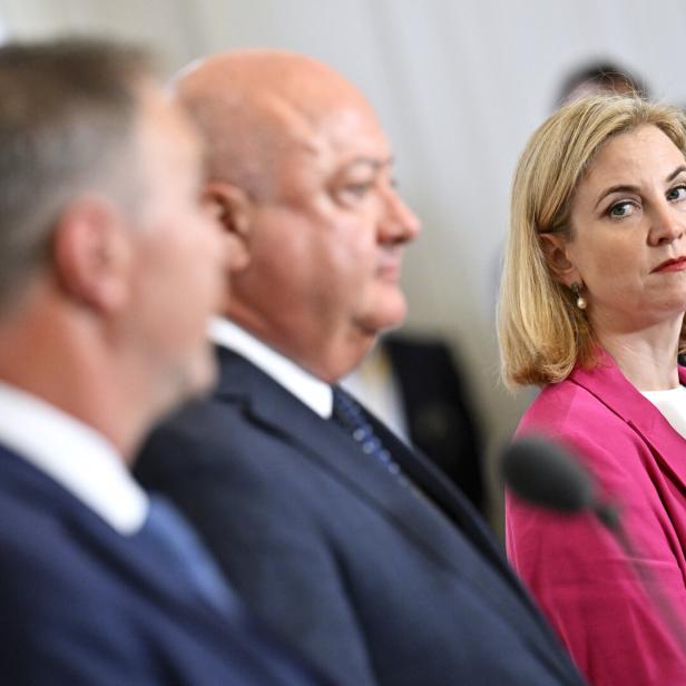 KLAUSUR DER BUNDESREGIERUNG: DOORSTEP - BABLER/STOCKER/MEINL-REISINGER