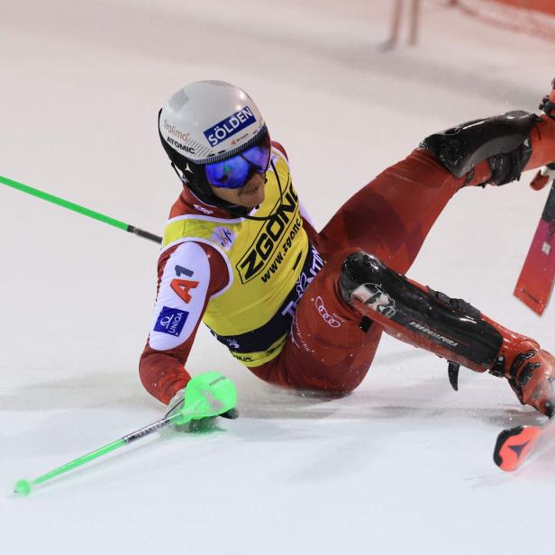 Fabio Gstrein kommt in dieser Saison nicht in Fahrt. Im Slalom von Madonna war schon im ersten Durchgang Endstation