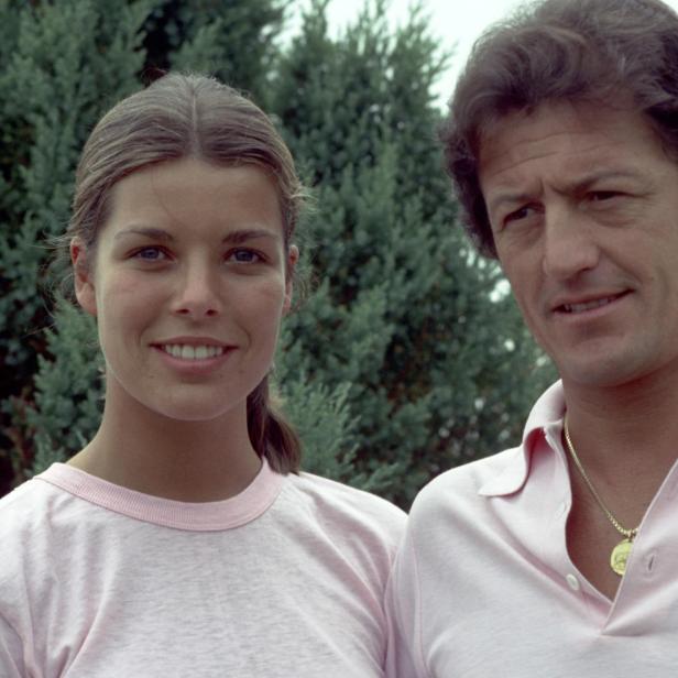 Caroline von Monaco mit ihrem ersten Mann Philippe Junot