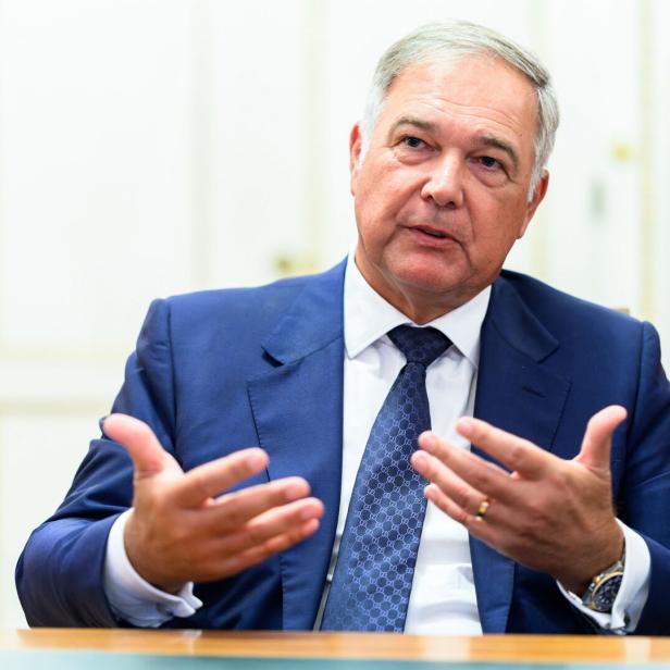 Wirtschaftskammer Wien Präsident Walter Ruck, CDU-Bundestagsabgeordneter Armin Laschet