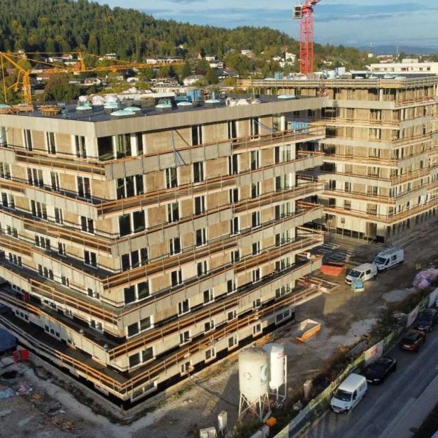 Rohbau Fertigstellung Seenah Wohnen III