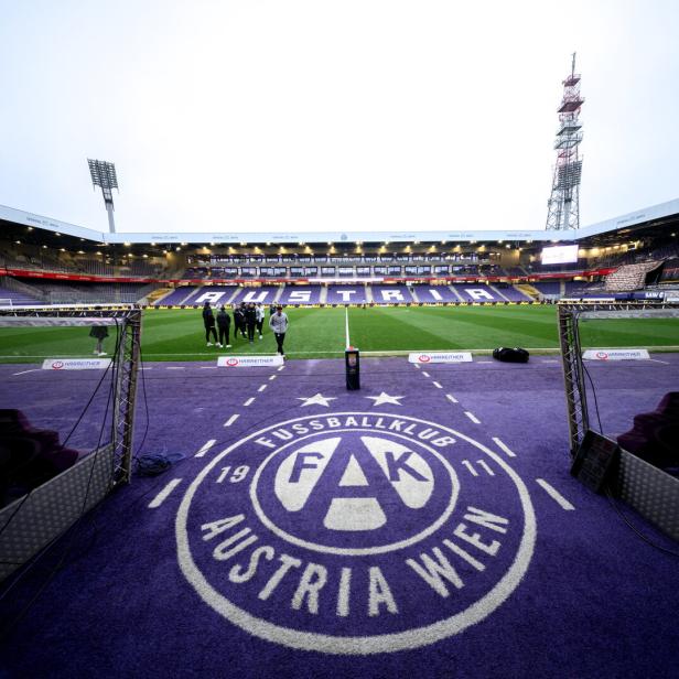 FUSSBALL: ADMIRAL BUNDESLIGA / 17. RUNDE: FK AUSTRIA WIEN - SK PUNTIGAMER STURM GRAZ