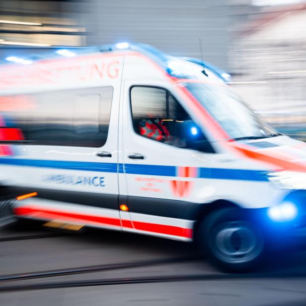 Rettungsauto unterwegs
