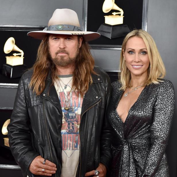 Billy Ray Cyrus and Tish Cyrus