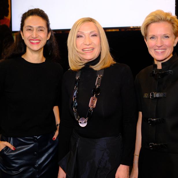 Maryam Yeganehfar, Susanne Athanasiadis und Birgit Reitbauer