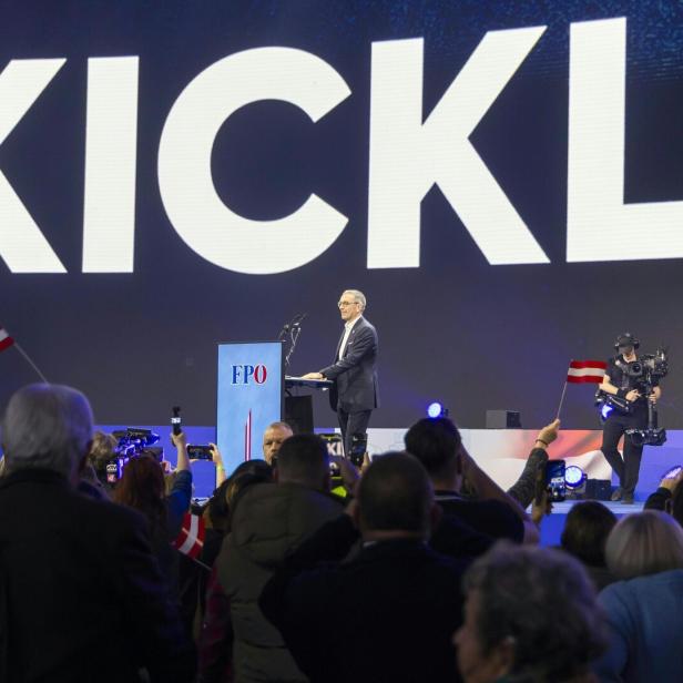 NEUJAHRSTREFFEN DER FPÖ: KICKL