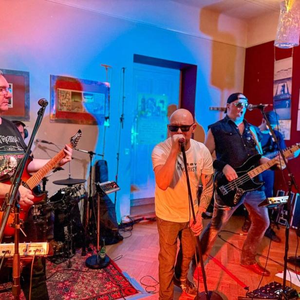 Band mit Bernd Pinzer