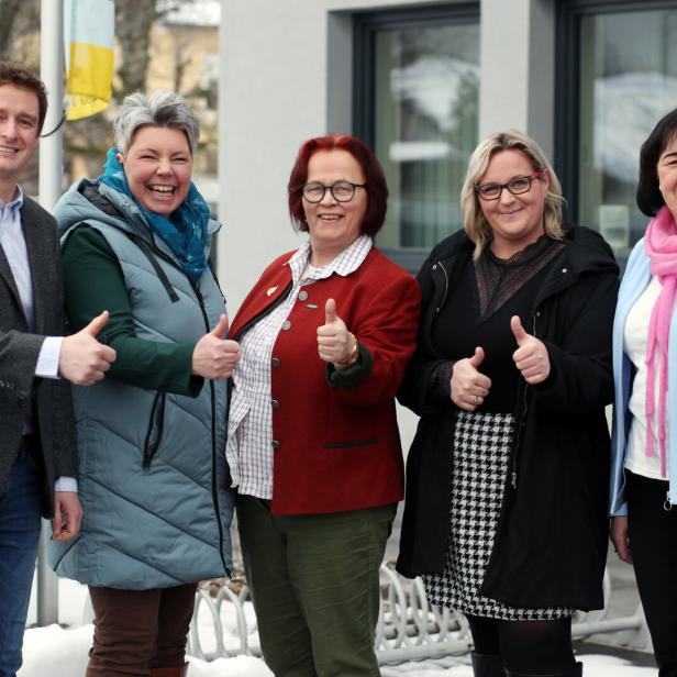 Freiwillige in Kematen/Ybbs 