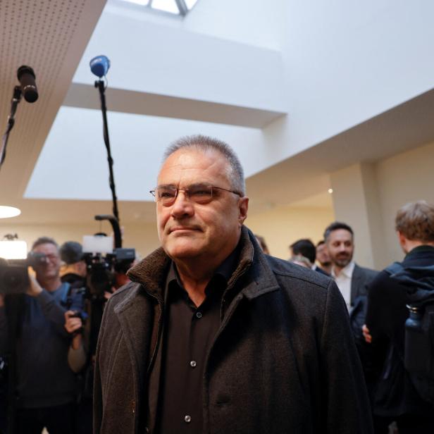 Egisto Ott vor Gericht