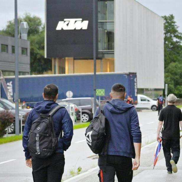 ++ ARCHIVBILD ++ KTM AG BAUT 500 BESCHÄFTIGTE AB