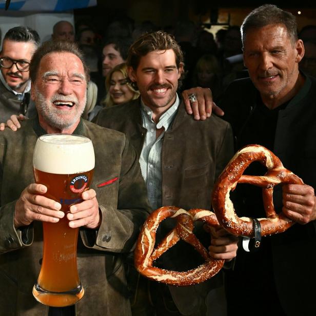 Arnold Schwarzenegger, Christopher und Ralf Moeller