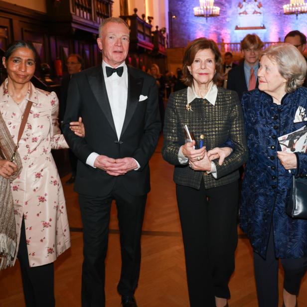 Anna und Johannes Honsig Erlenburg, Königin Silvia und Beate Middelschulte