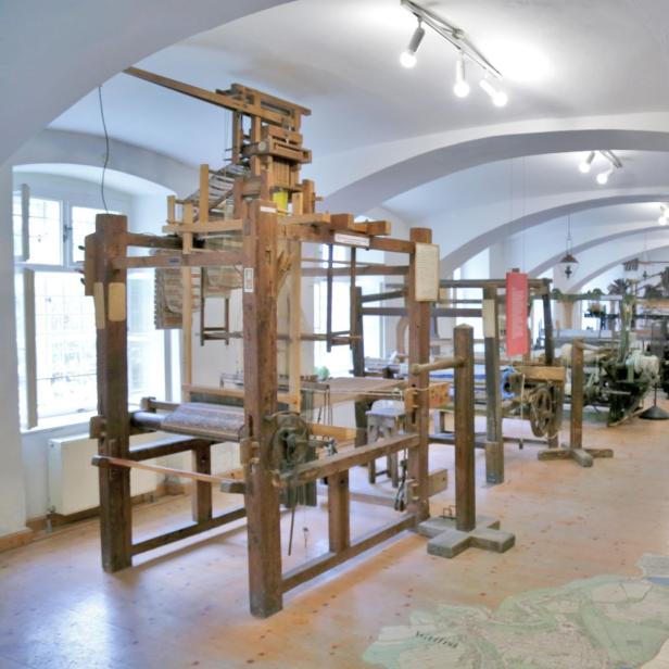 Inneneinrichtung der Alten Textilfabrik in Weitra.