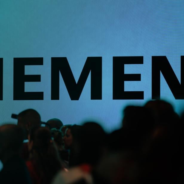 Aufschrift mit Siemens