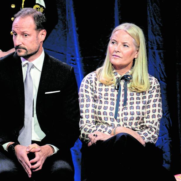 Kronprinzessin Mette-Marit und Kronprinz Haakon von Norwegen