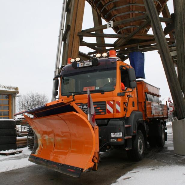 Winterdienst, Straßenmeisterei des Landes in Eisenstadt