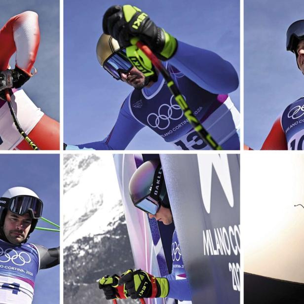 Marco Odermatt, Dominik Paris, Franjo von Allmen, Vincent Kriechmayr und Giovanni Franzoni. Oder doch ein Außenseitersieg?