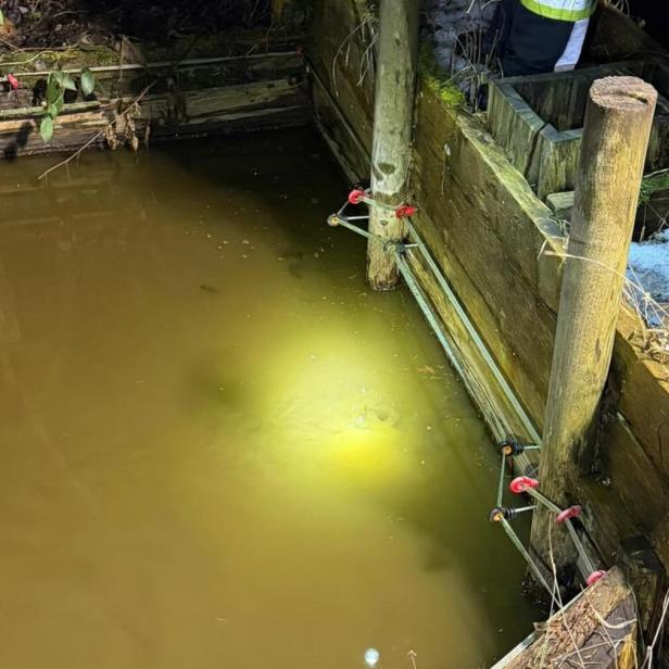 Verunreinigtes Wasser 