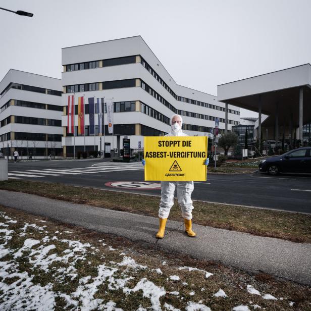 Greenpeace warnt vor Asbestbelastung