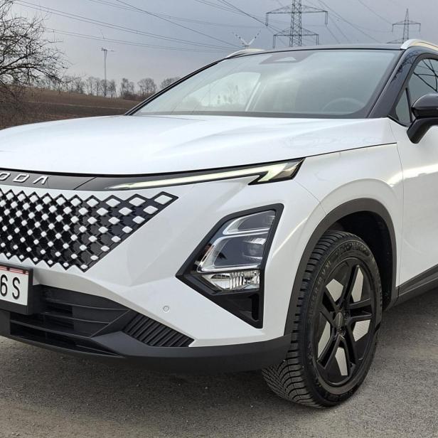 Der Hybrid-SUV Omoda 5 soll durch sein Aussehen auffallen.