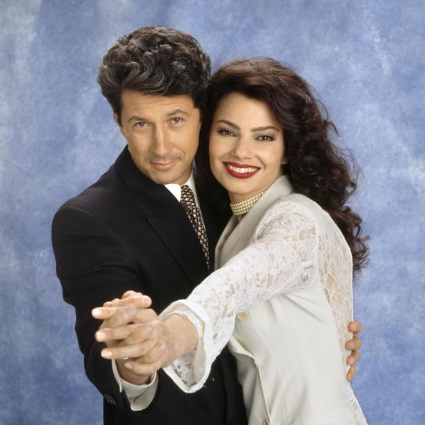 Charles Shaughnessy und Fran Drescher in "Die Nanny"