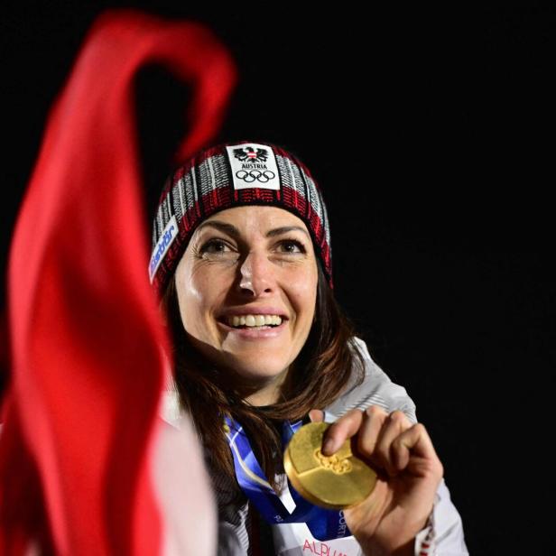 Olympiasiegerin Flock